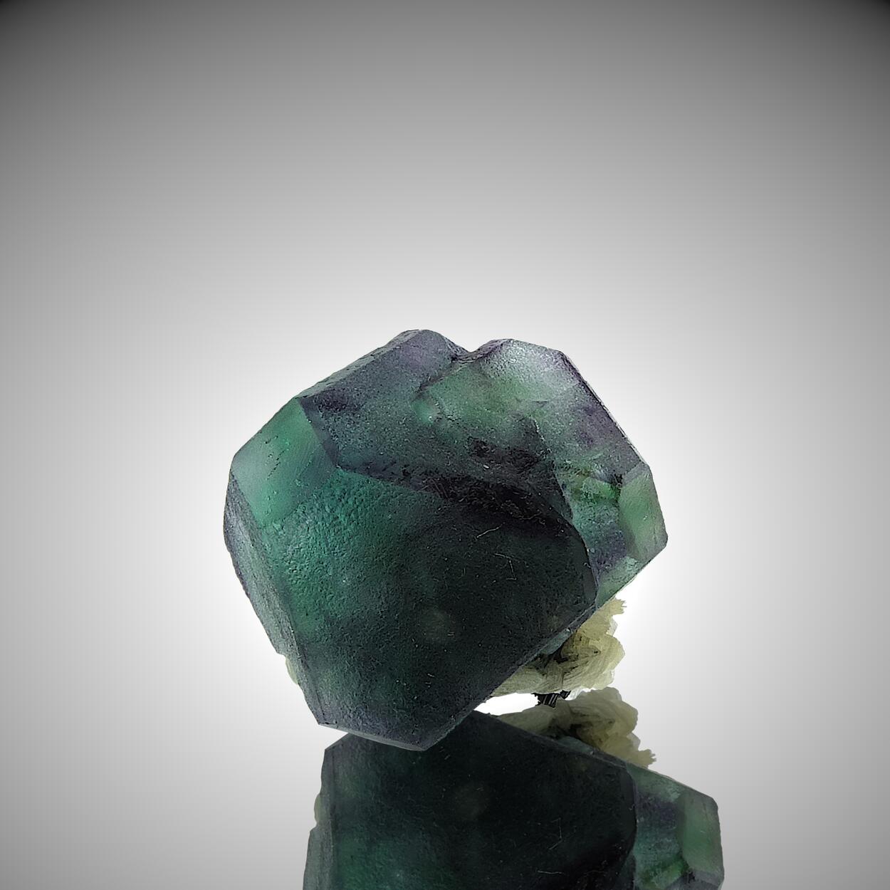 Fluorite With Muscovite & Schorl