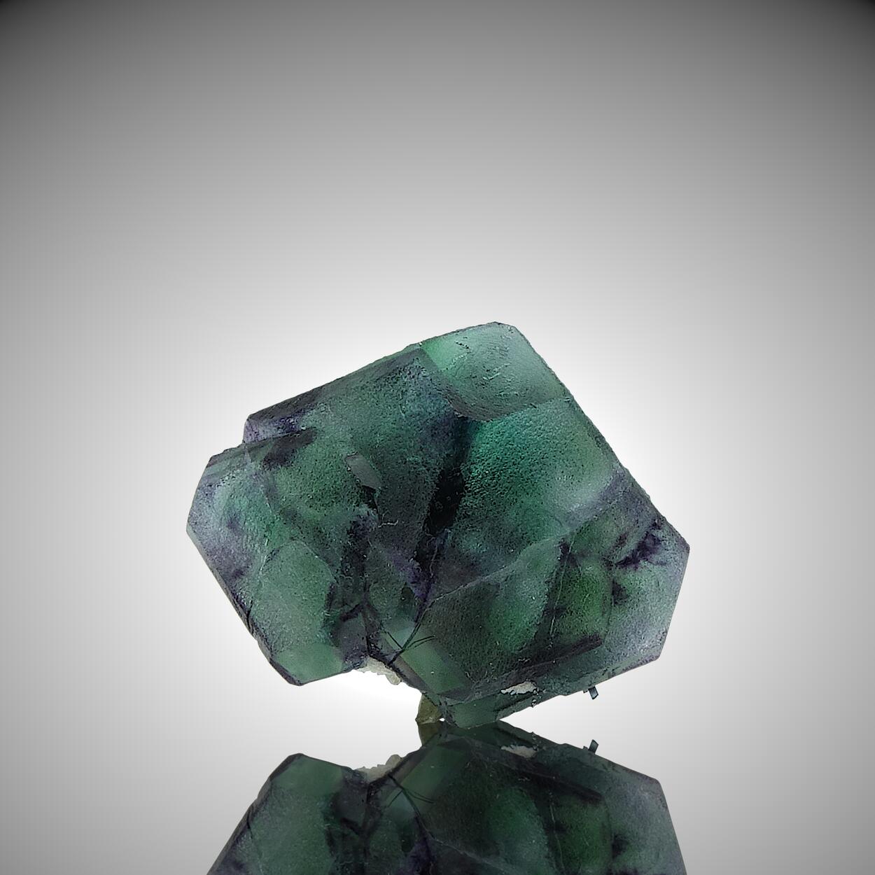 Fluorite With Muscovite & Schorl