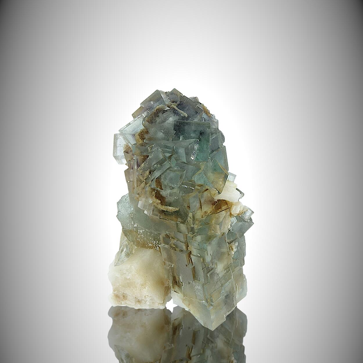 Fluorite On Dolomite