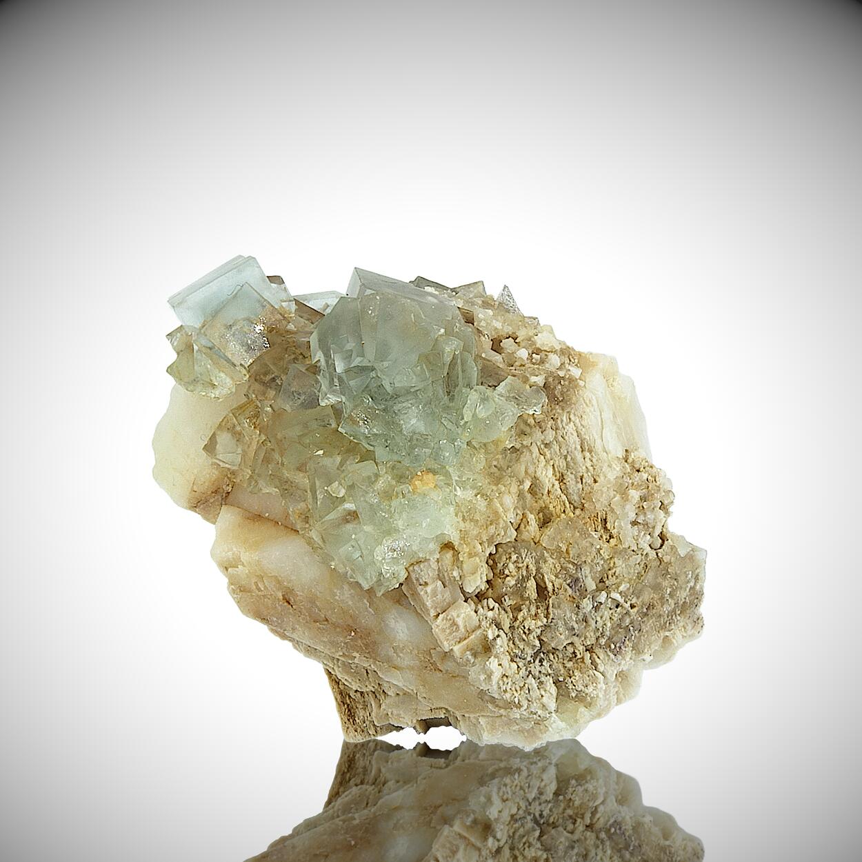 Fluorite On Dolomite