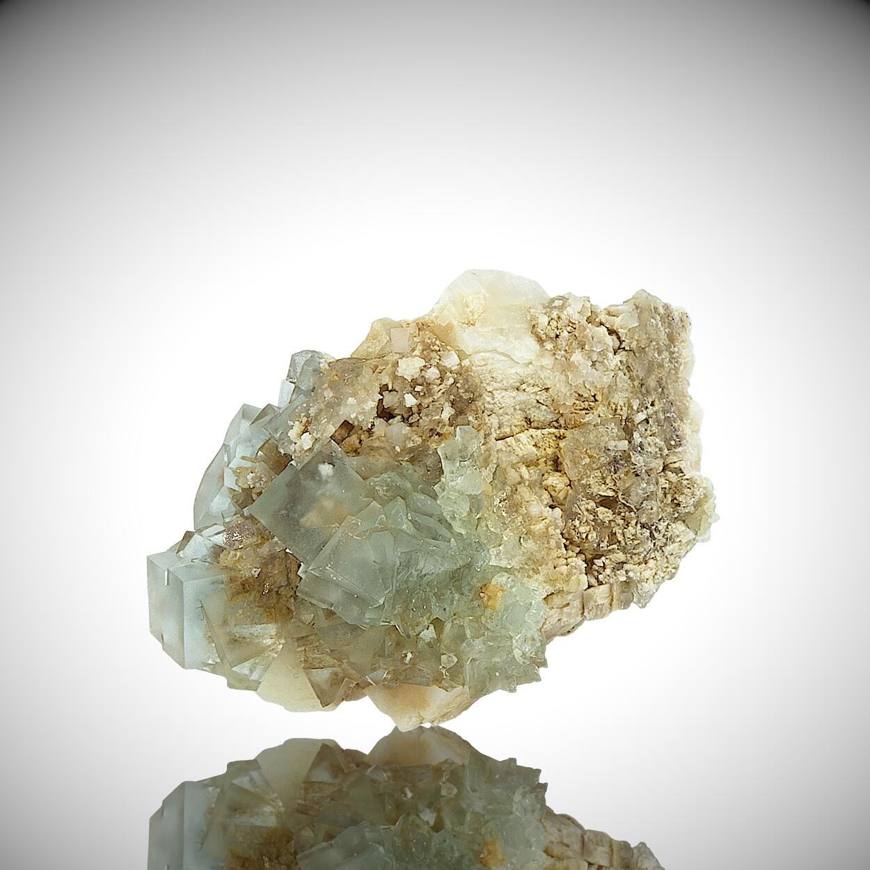 Fluorite On Dolomite