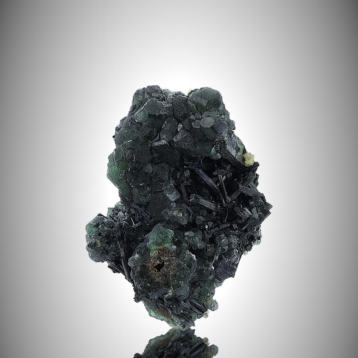 Fluorite With Schorl