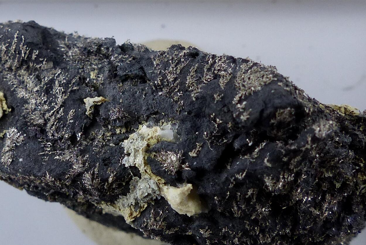 Native Silver On Native Arsenic