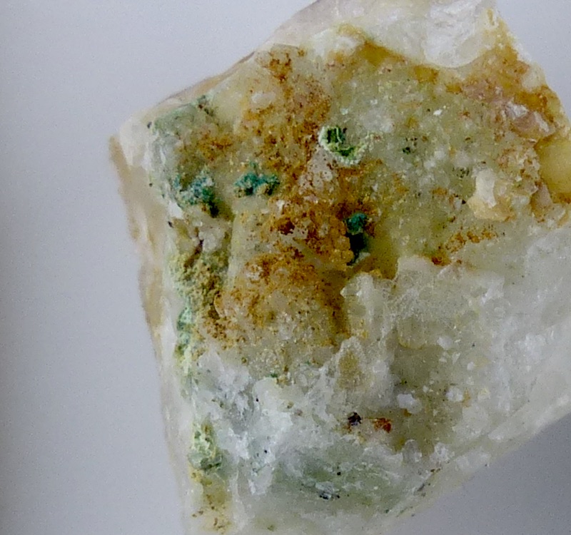 Parnauite & Olivenite & Jarosite