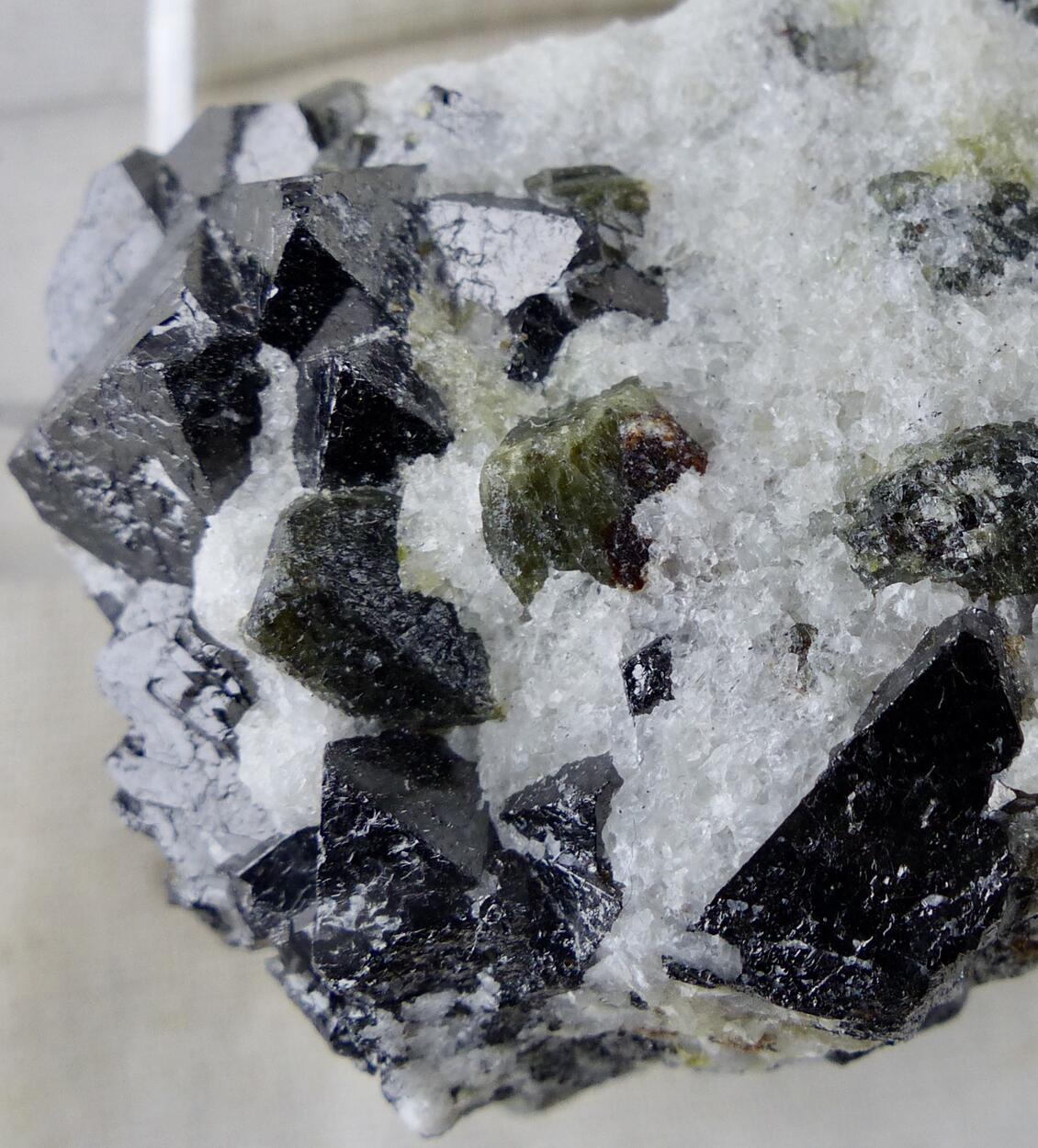 Magnetite & Forsterite