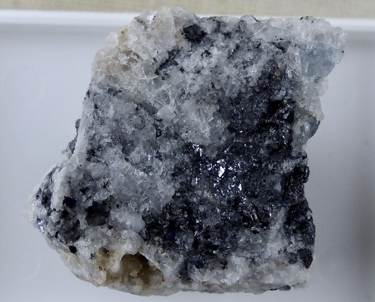 Cerussite & Galena & Covellite