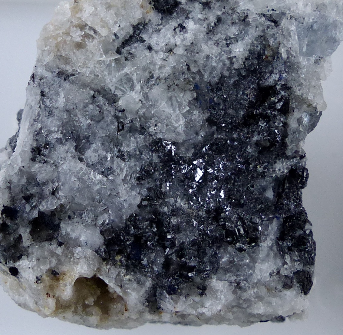 Cerussite & Galena & Covellite