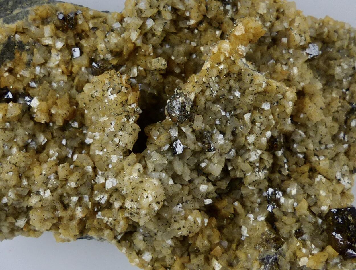 Sphalerite & Marcasite & Pyrite On Dolomite