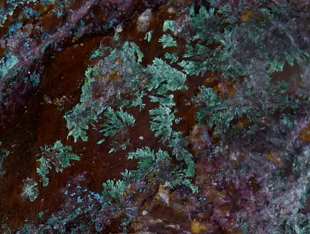 Malachite & Langite & Cuprite