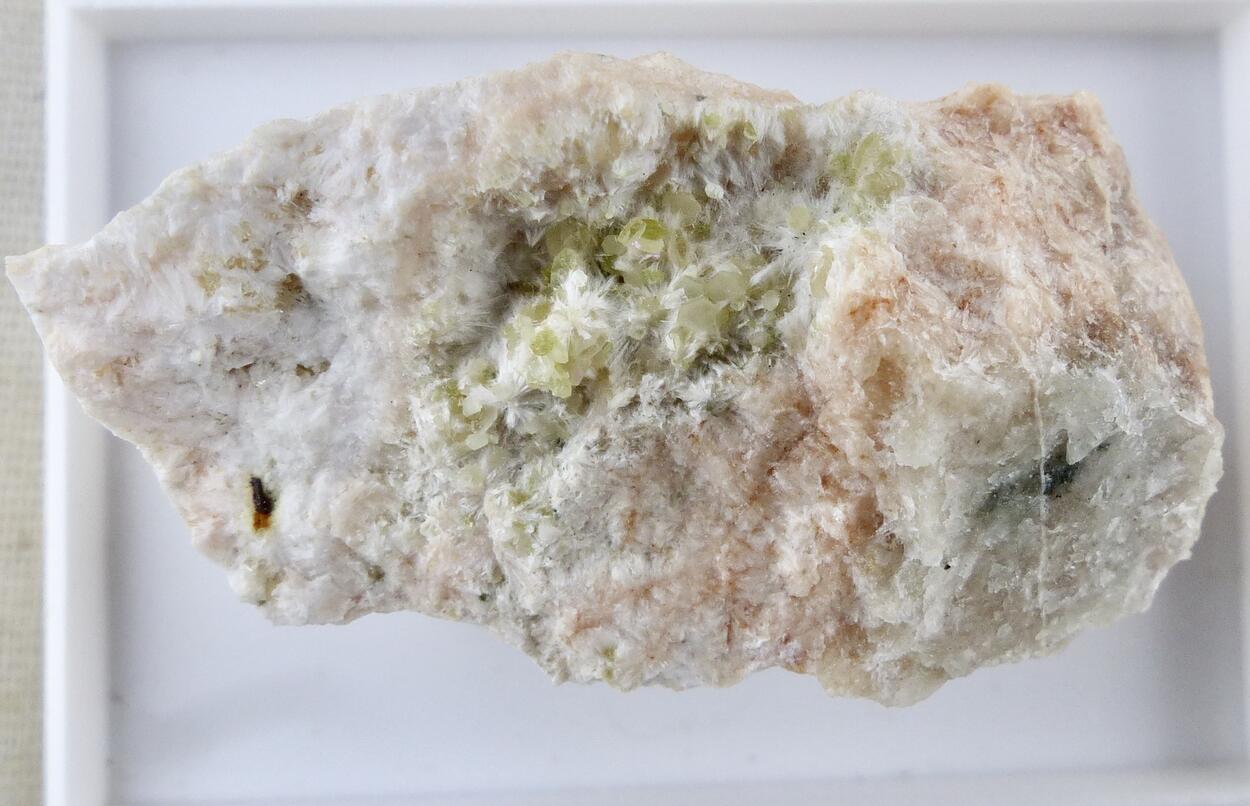 Diaspore & Natrolite