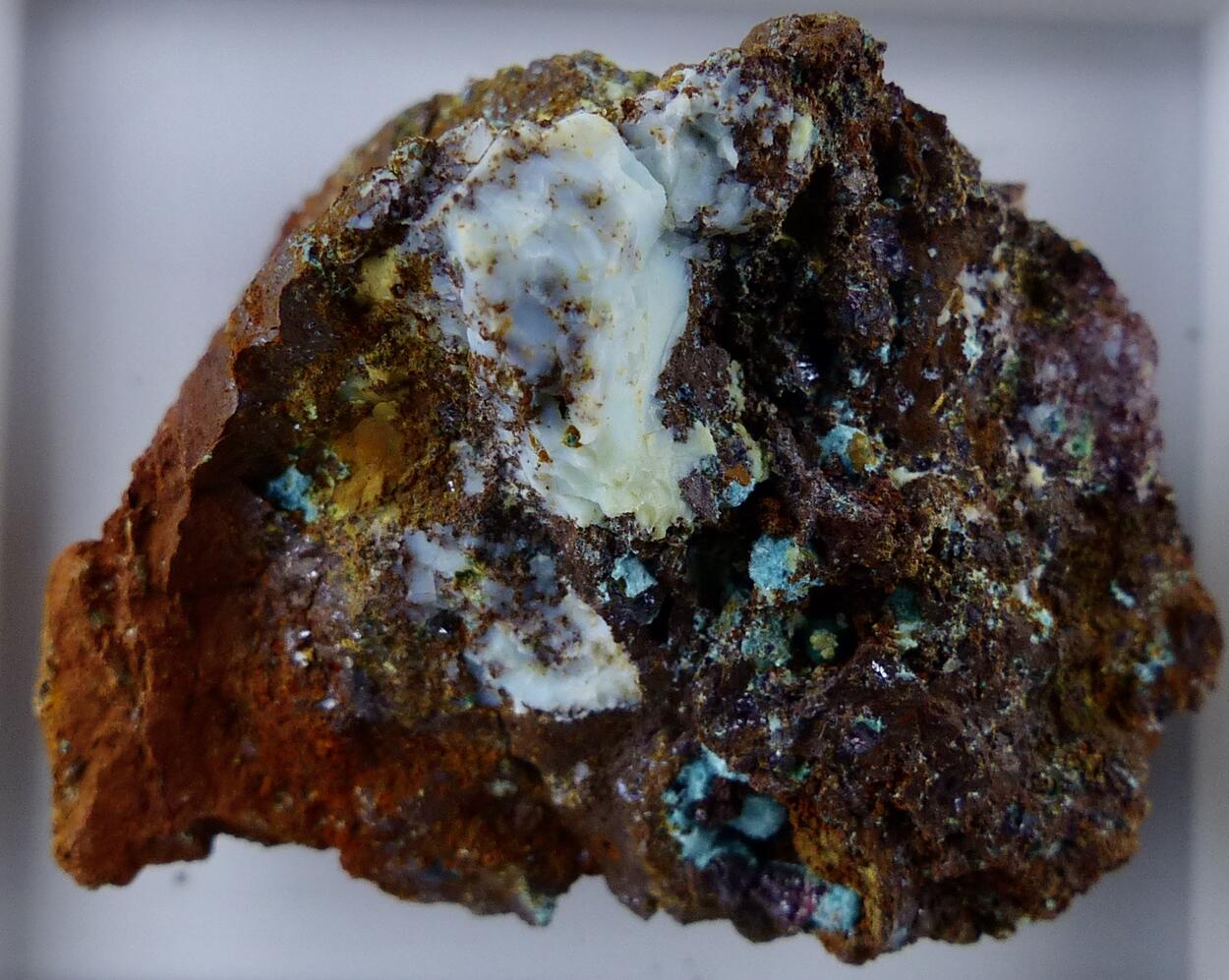 Native Copper & Cuprite & Devilline