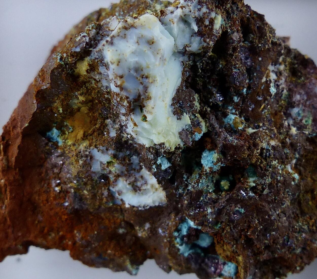 Native Copper & Cuprite & Devilline