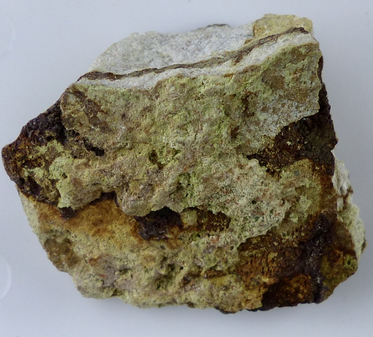 Arsenocrandallite & Yukonite & Scorodite & Mansfieldite