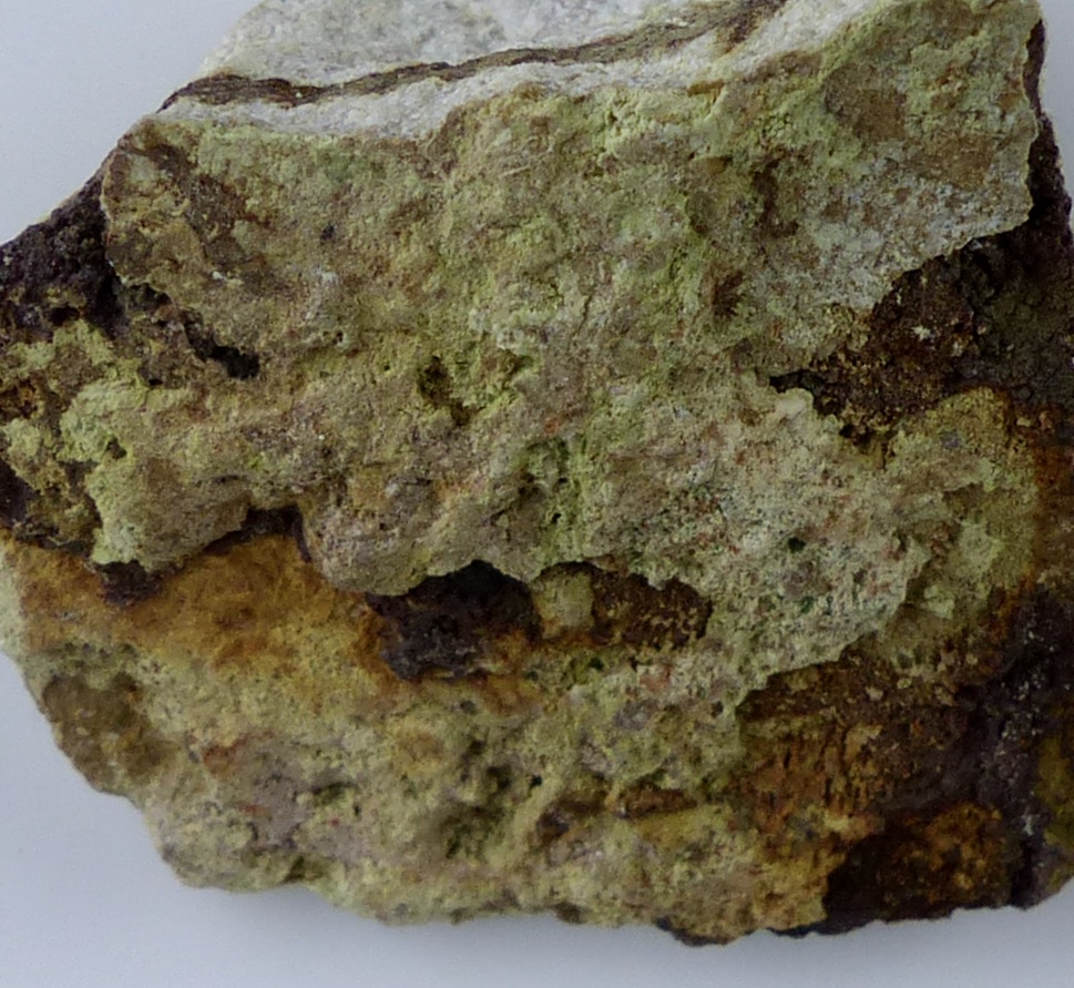 Arsenocrandallite & Yukonite & Scorodite & Mansfieldite