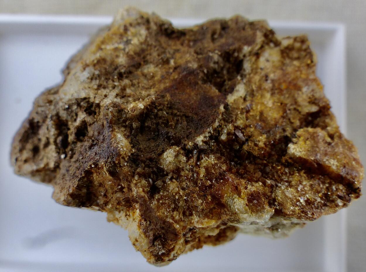 Brazilianite On Quartz