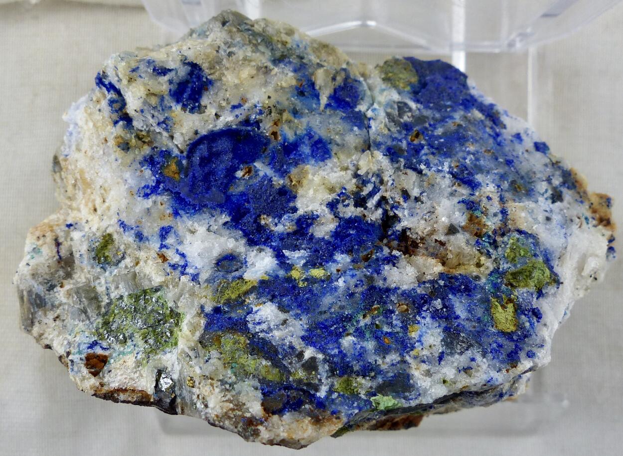 Azurite & Cuproroméite