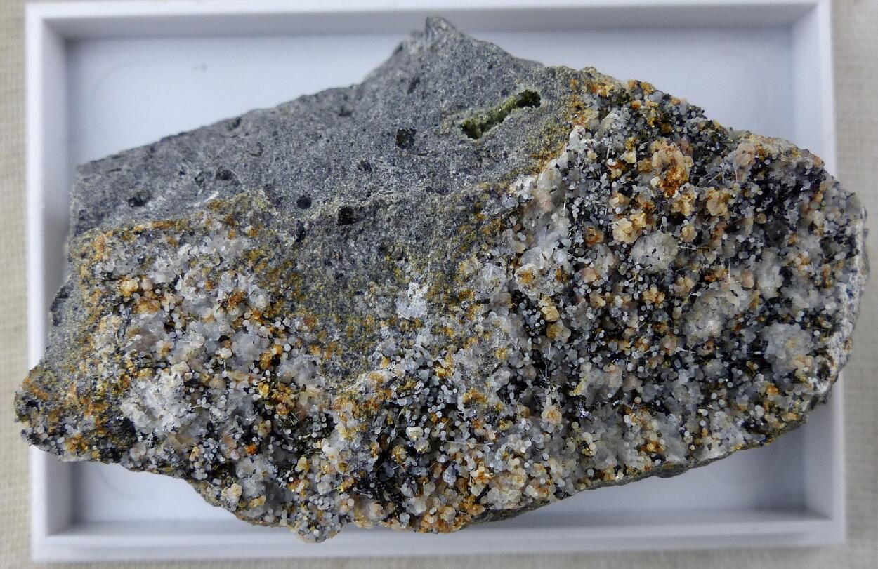 Perovskite & Nepheline & Chabazite-Ca & Gismondine-Ca Apatite