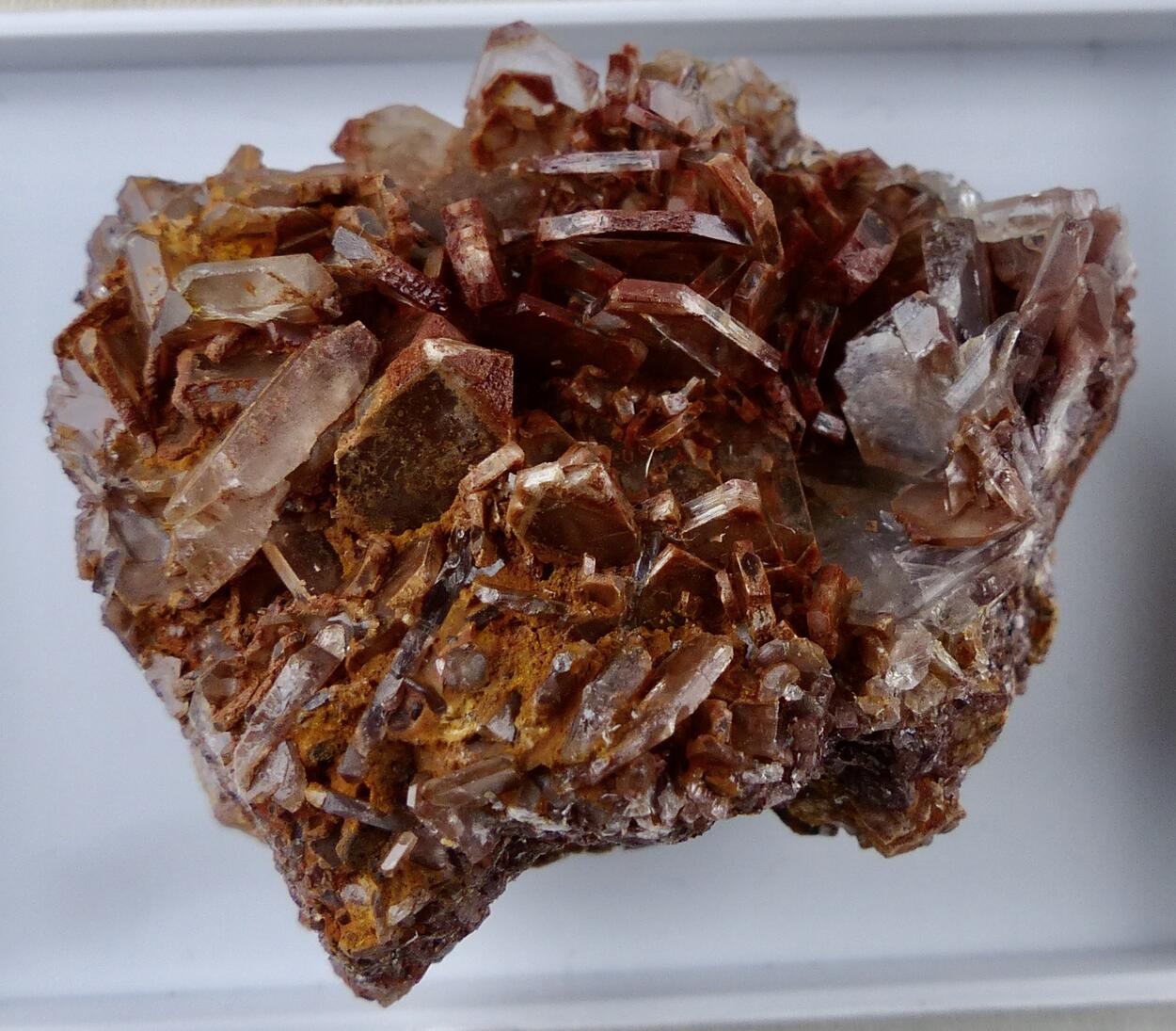 Baryte & Hematite