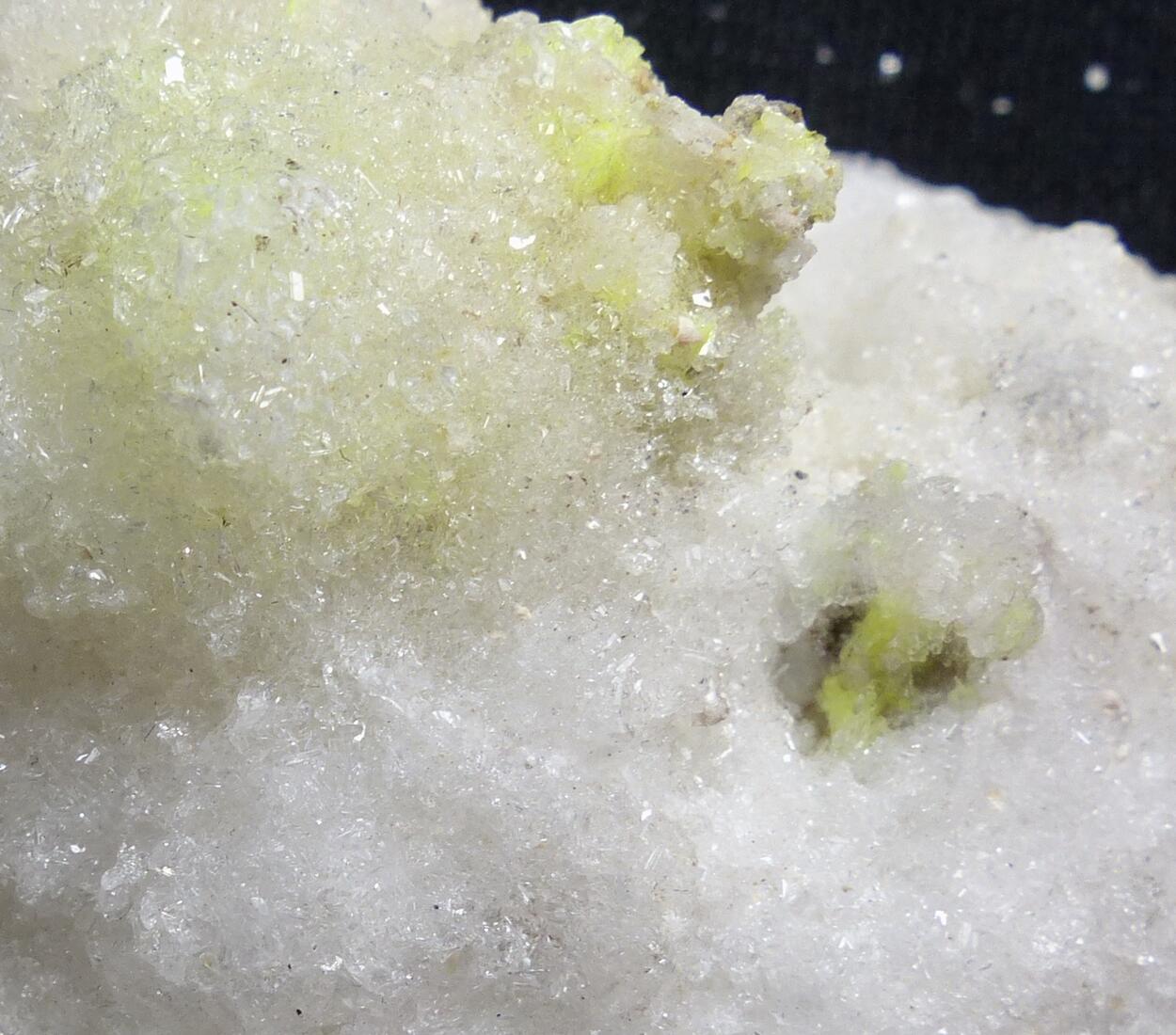 Nováčekite & Gypsum