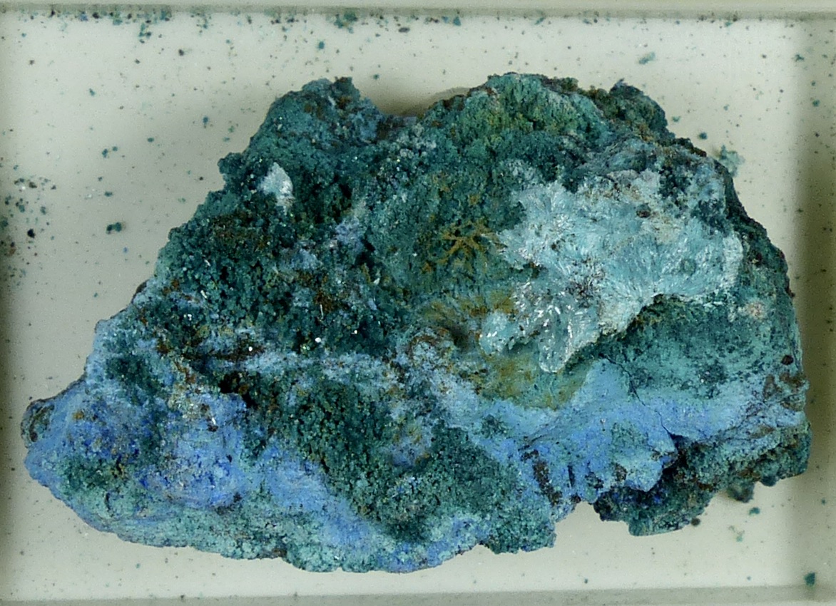 Spangolite & Cyanotrichite