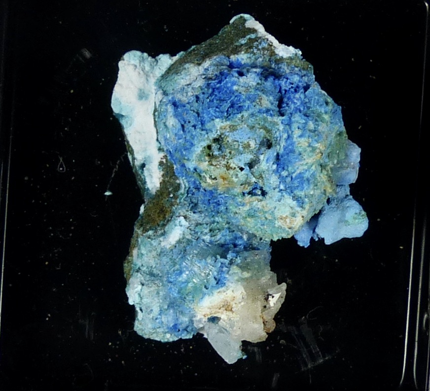 Cyanotrichite & Gypsum
