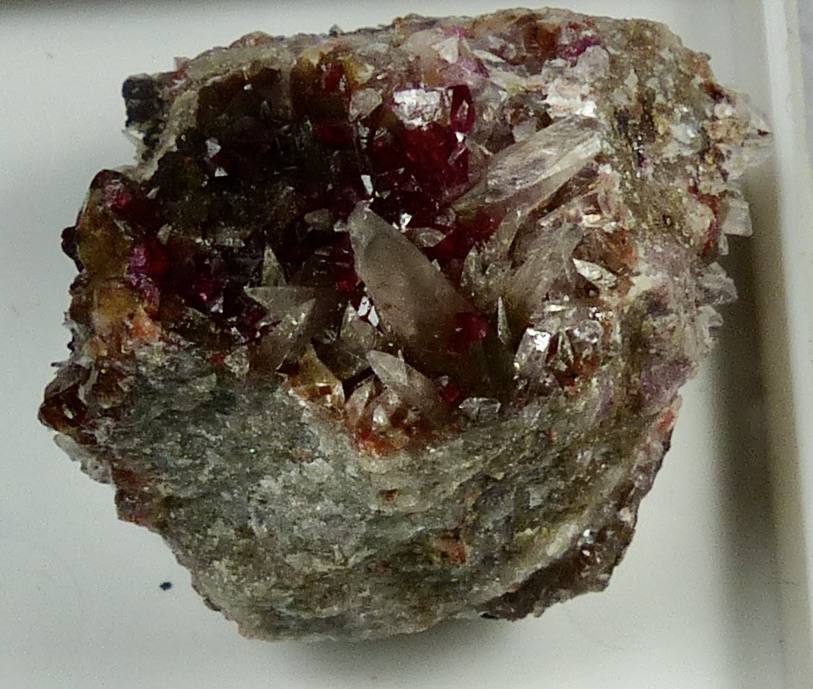 Roselite & Calcite