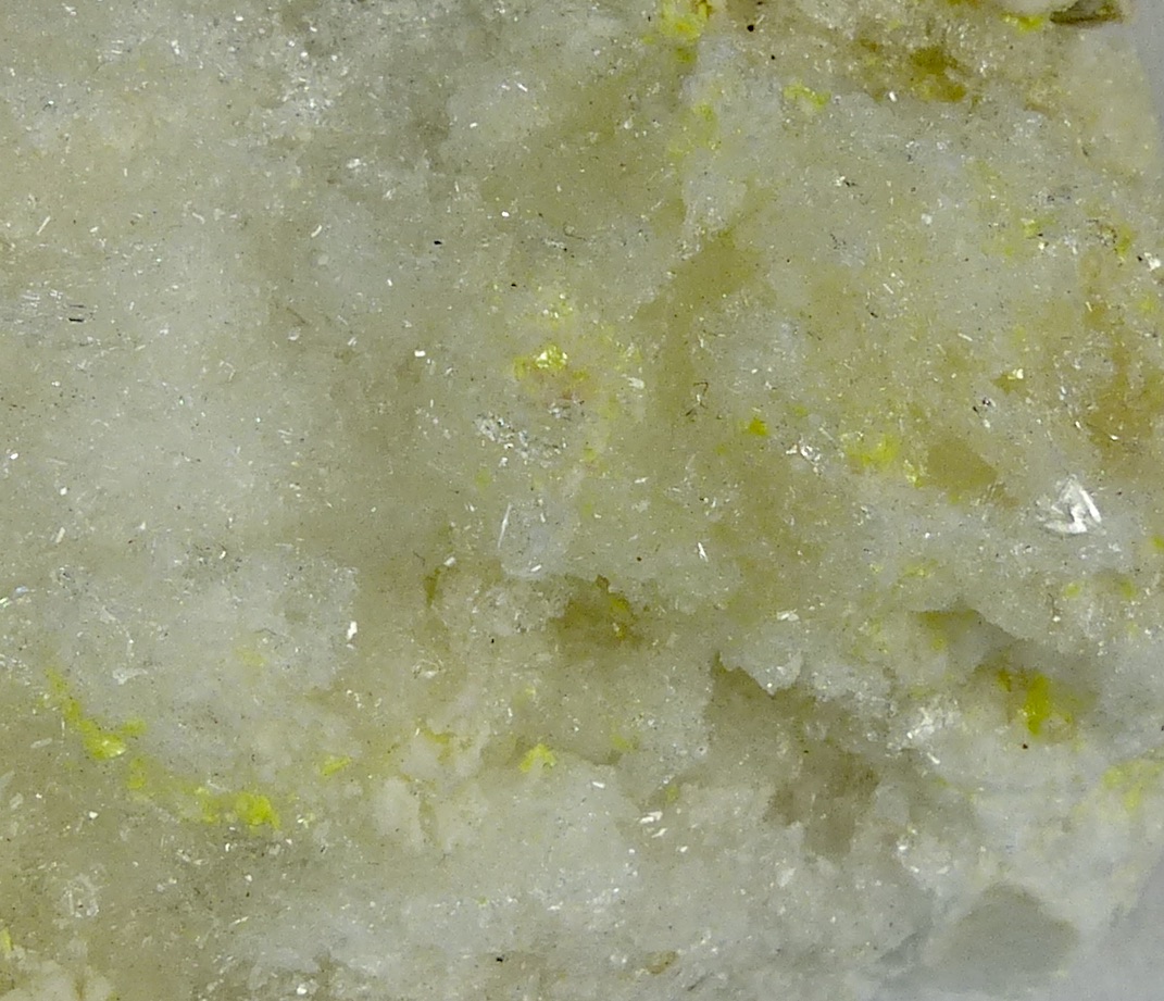 Nováčekite & Gypsum