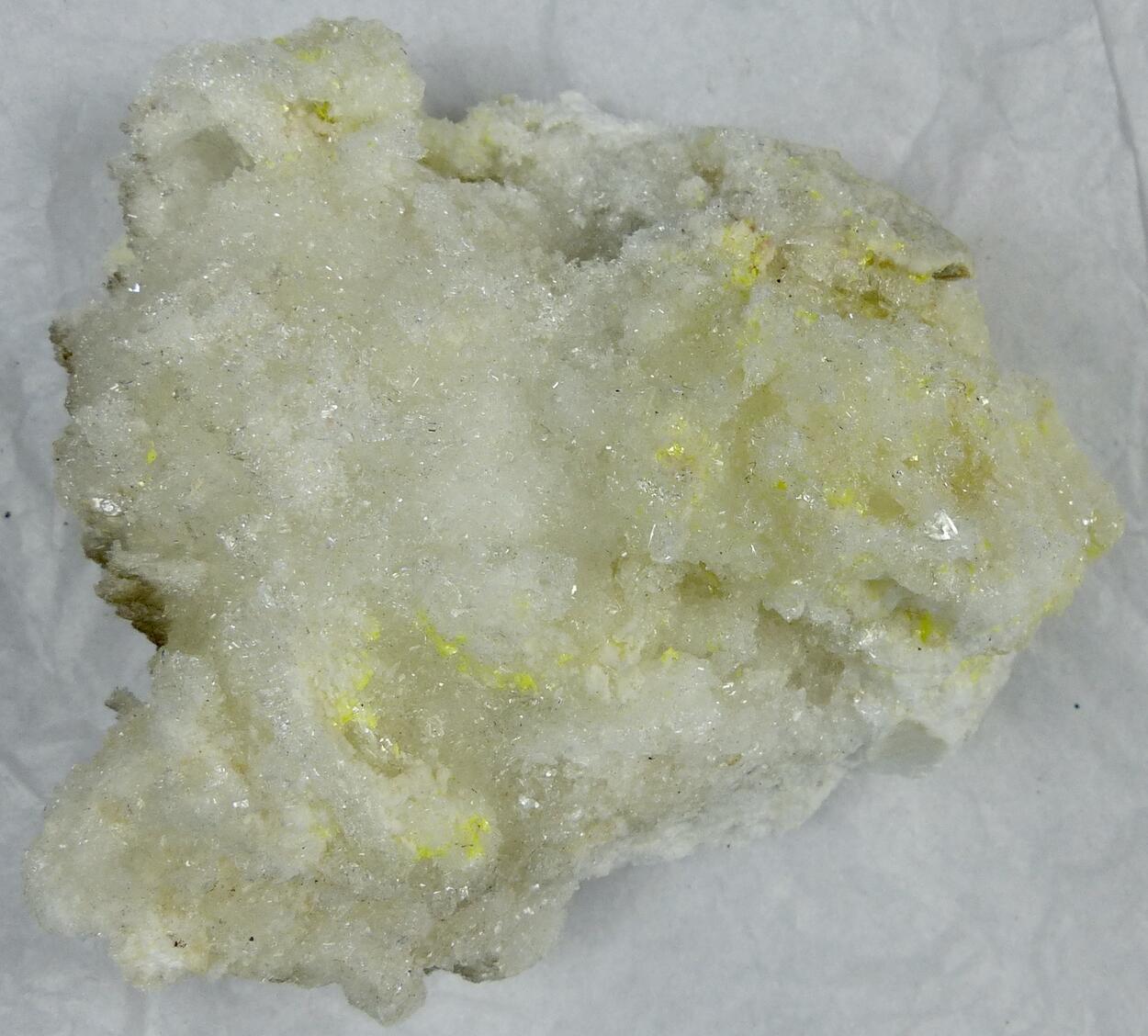 Nováčekite & Gypsum