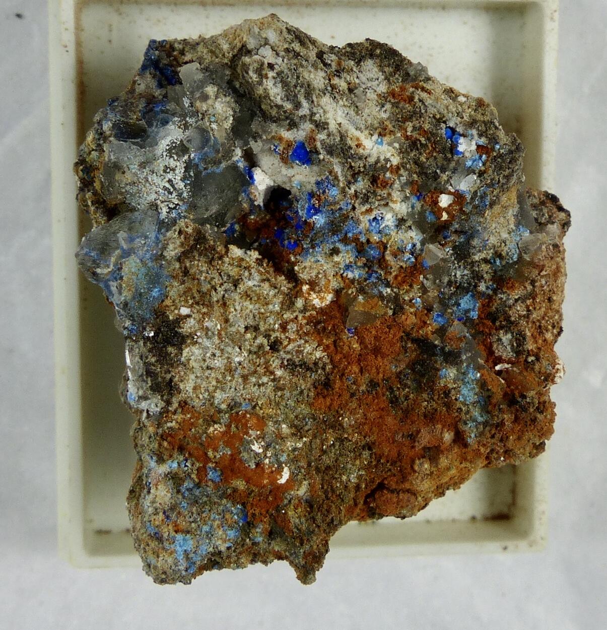 Cyanotrichite & Gearksutite & Glaucocerinite