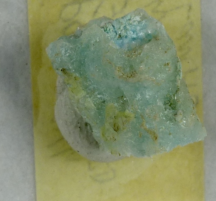 Spangolite On Gypsum