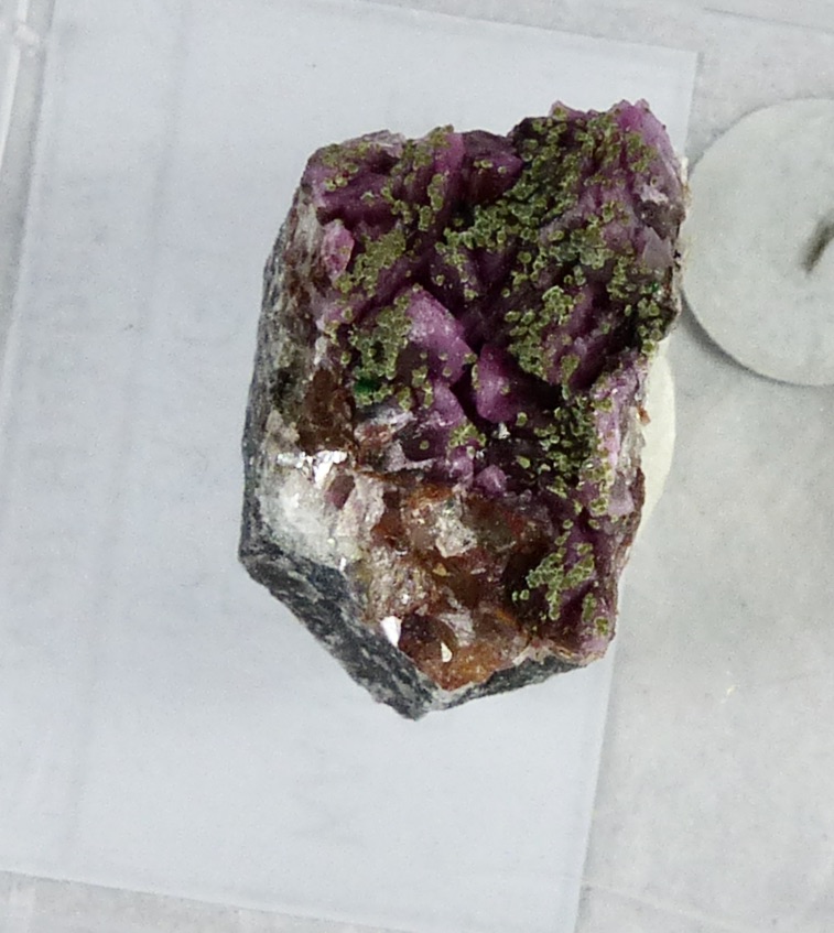 Kolwezite On Dolomite