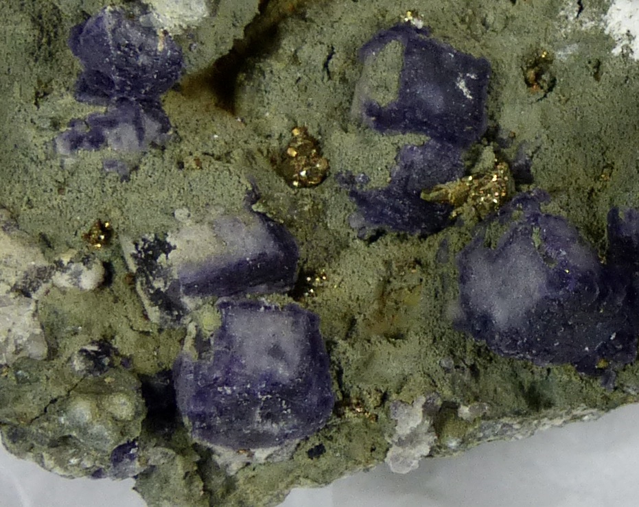 Fluorite & Chalcopyrite