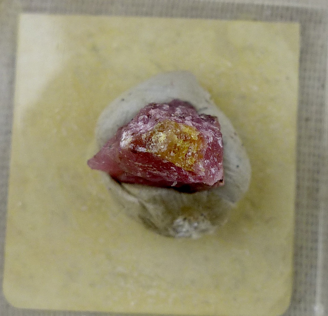 Berzeliite On Rhodonite