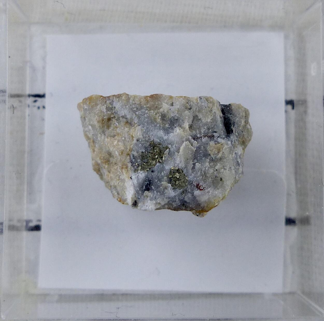 Metastibnite & Pyrite