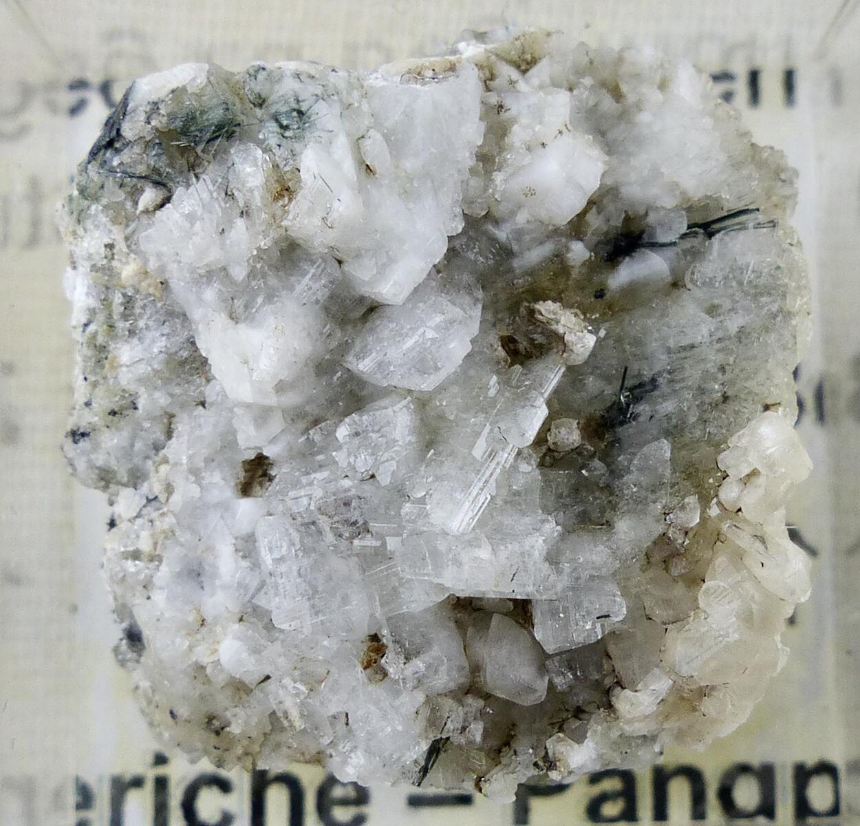 Albite & Calcite & Actinolite