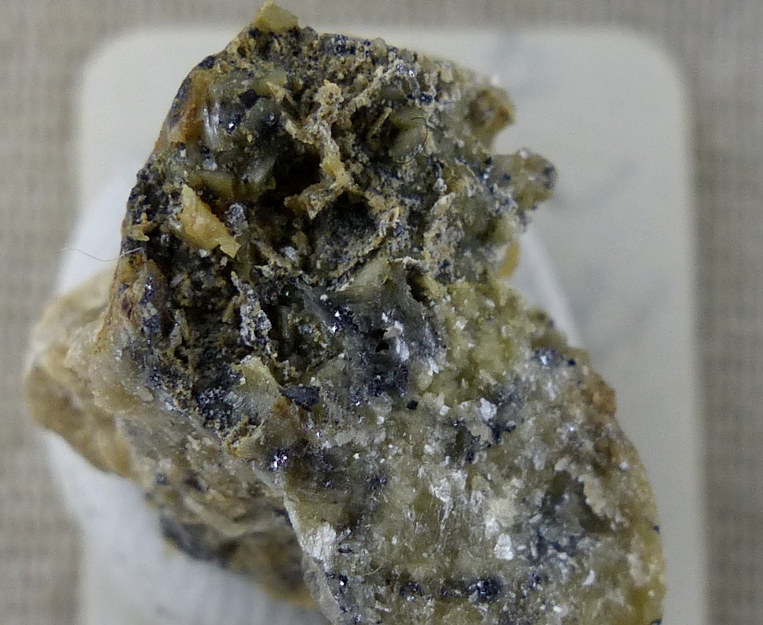 Native Sulphur On Ankerite