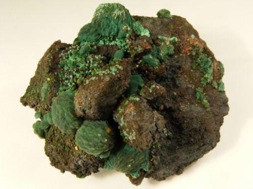 Malachite Psm Azurite With Wulfenite