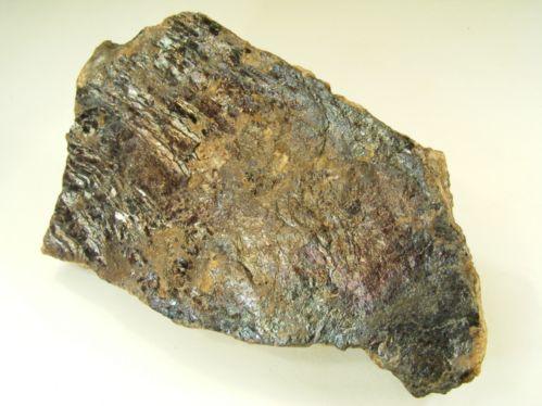 Hisingerite On Calcite