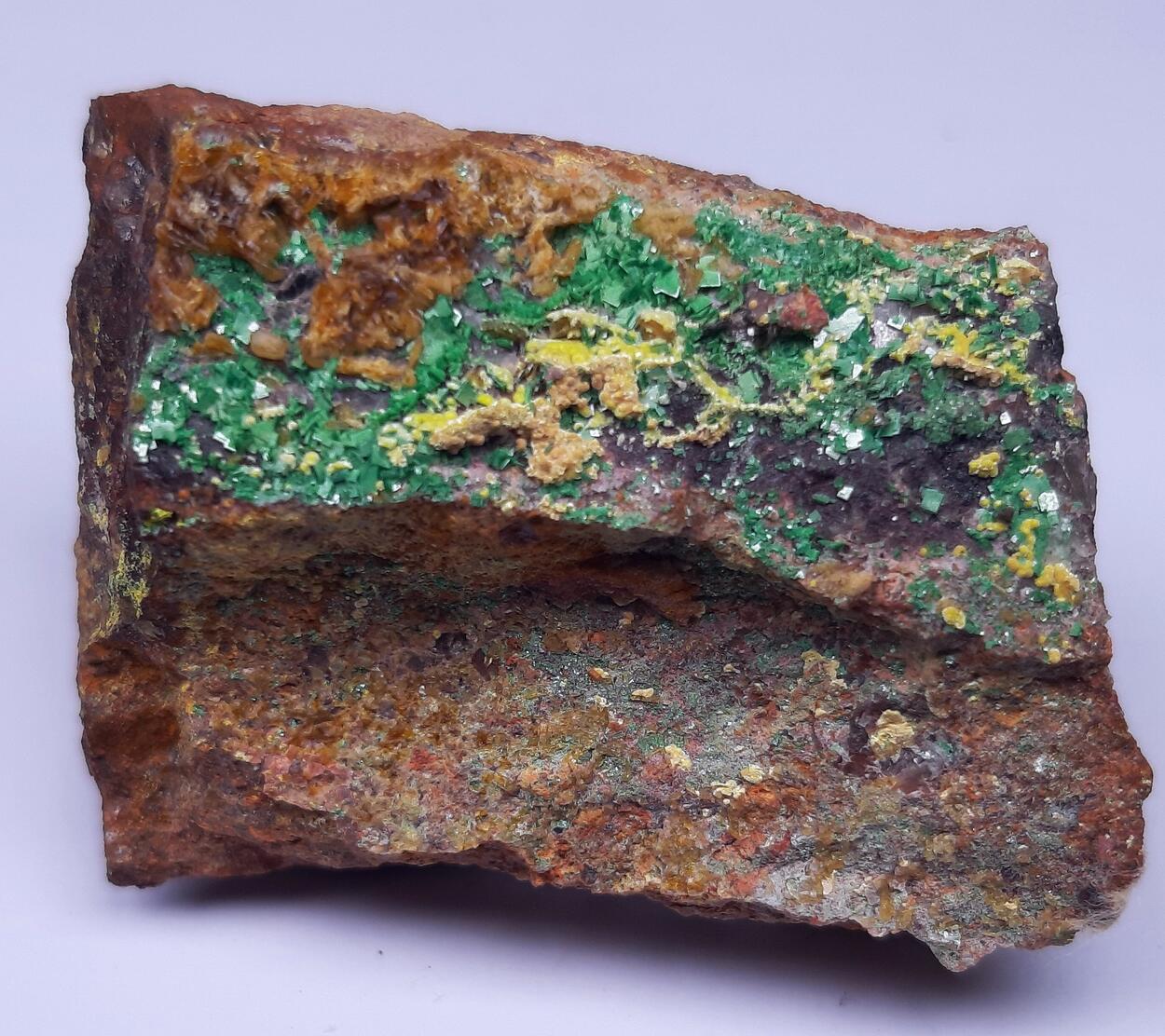 Billietite Torbernite & Uranophane