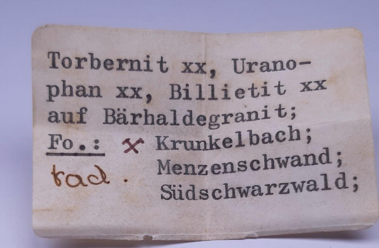 Billietite Torbernite & Uranophane