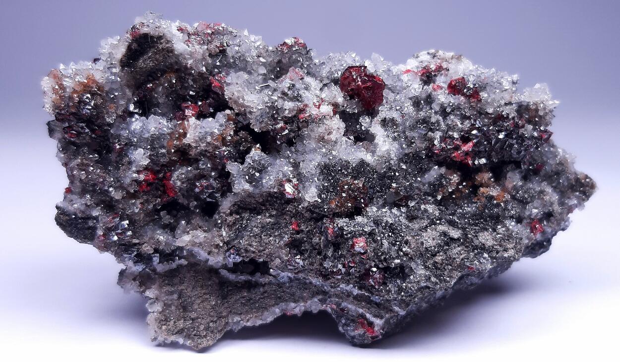 Cinnabar & Stibnite