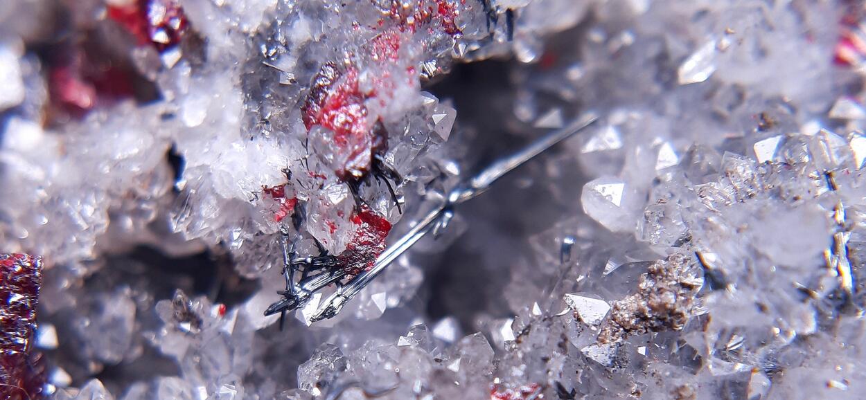 Cinnabar & Stibnite