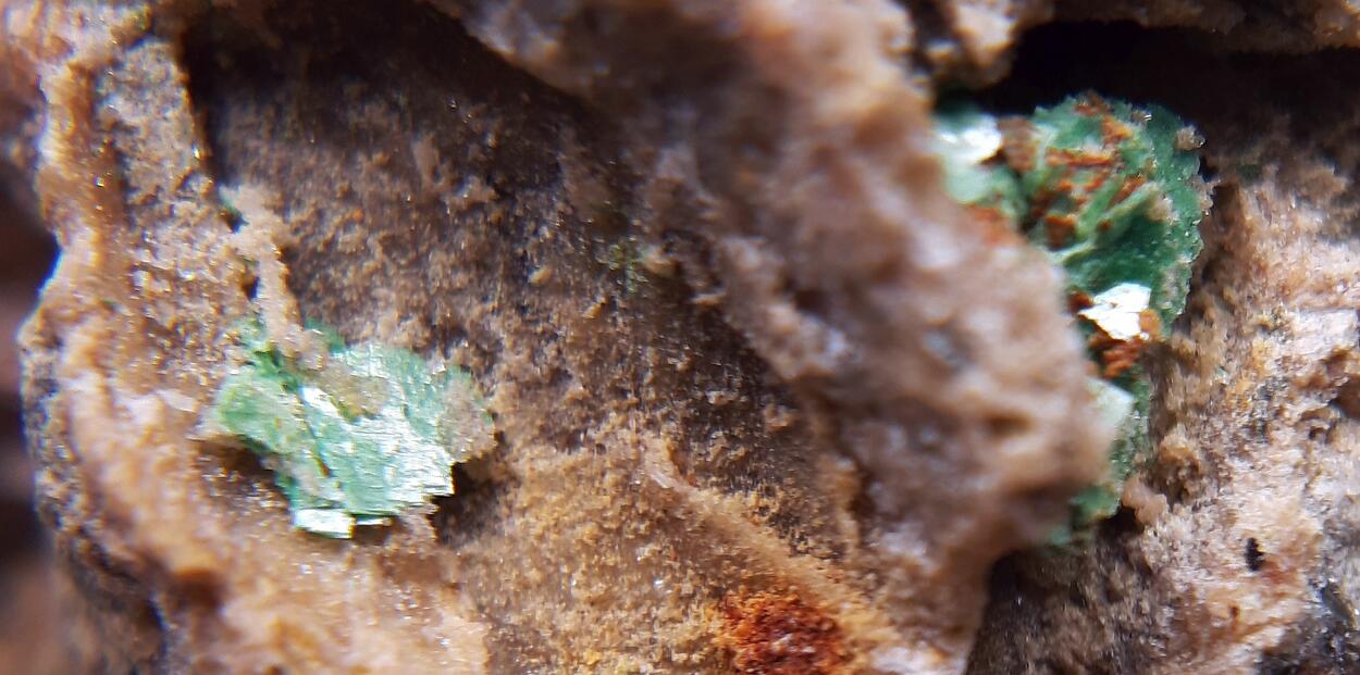 Zeunerite & Arsenosiderite