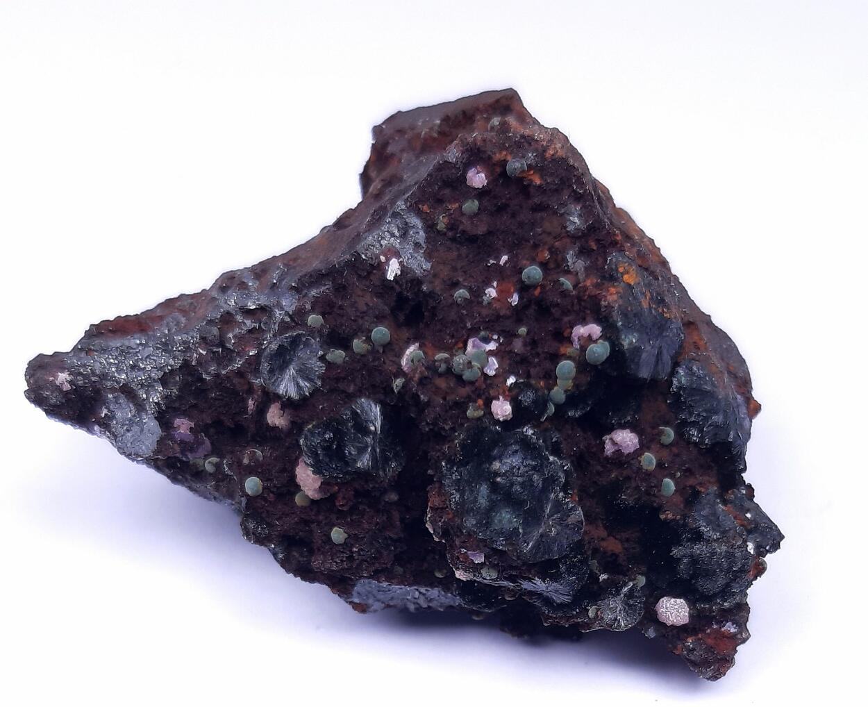 Strengite Braunite & Rockbridgeite