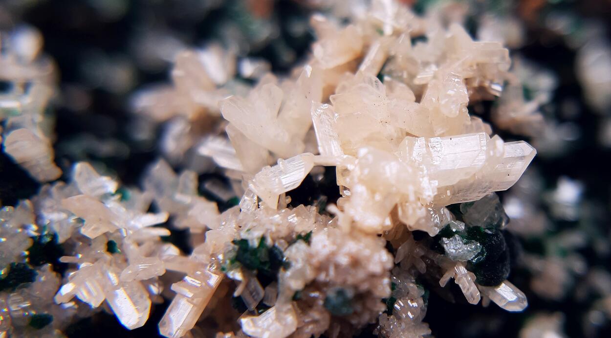 Cerussite & Malachite