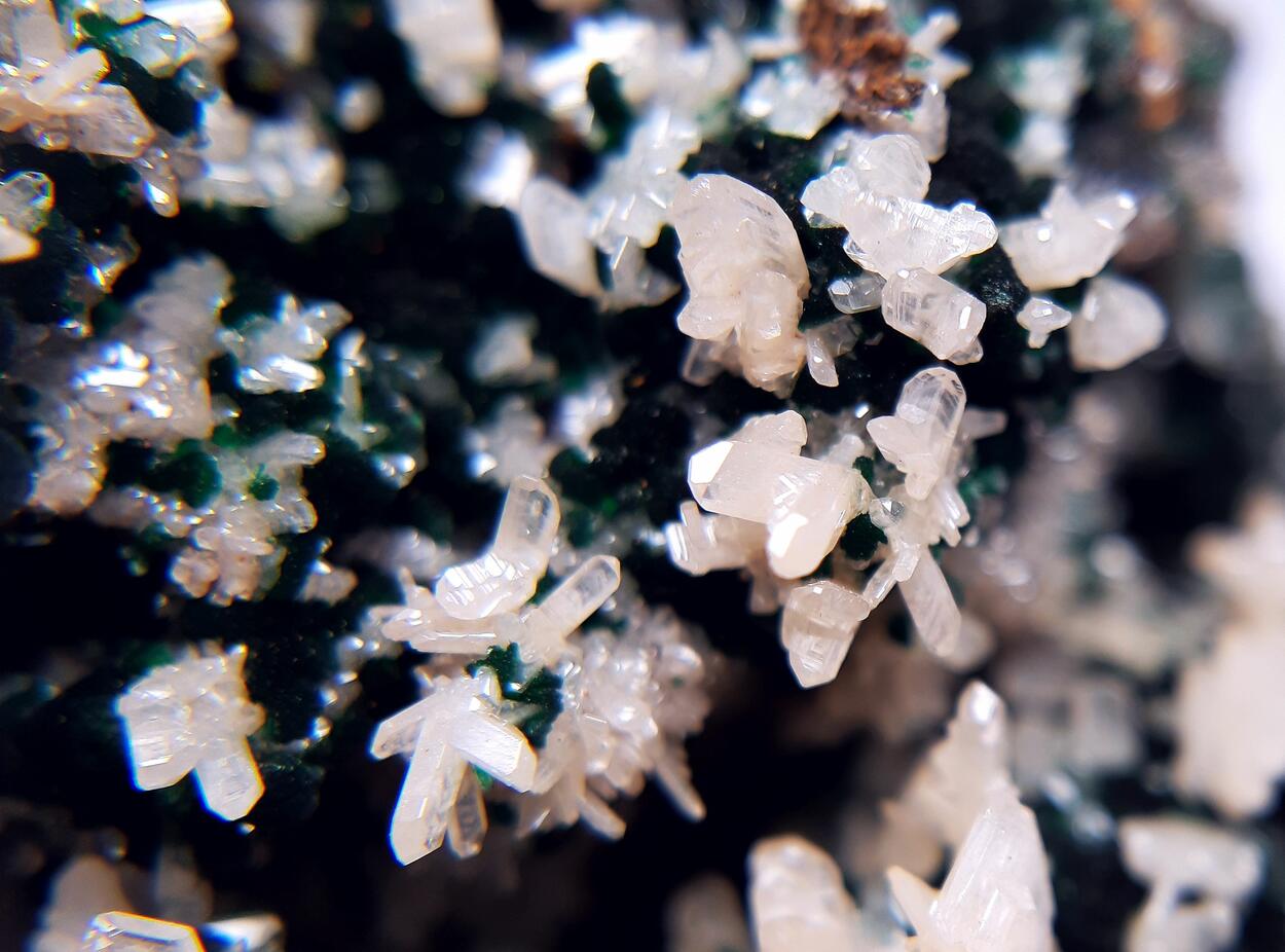 Cerussite & Malachite