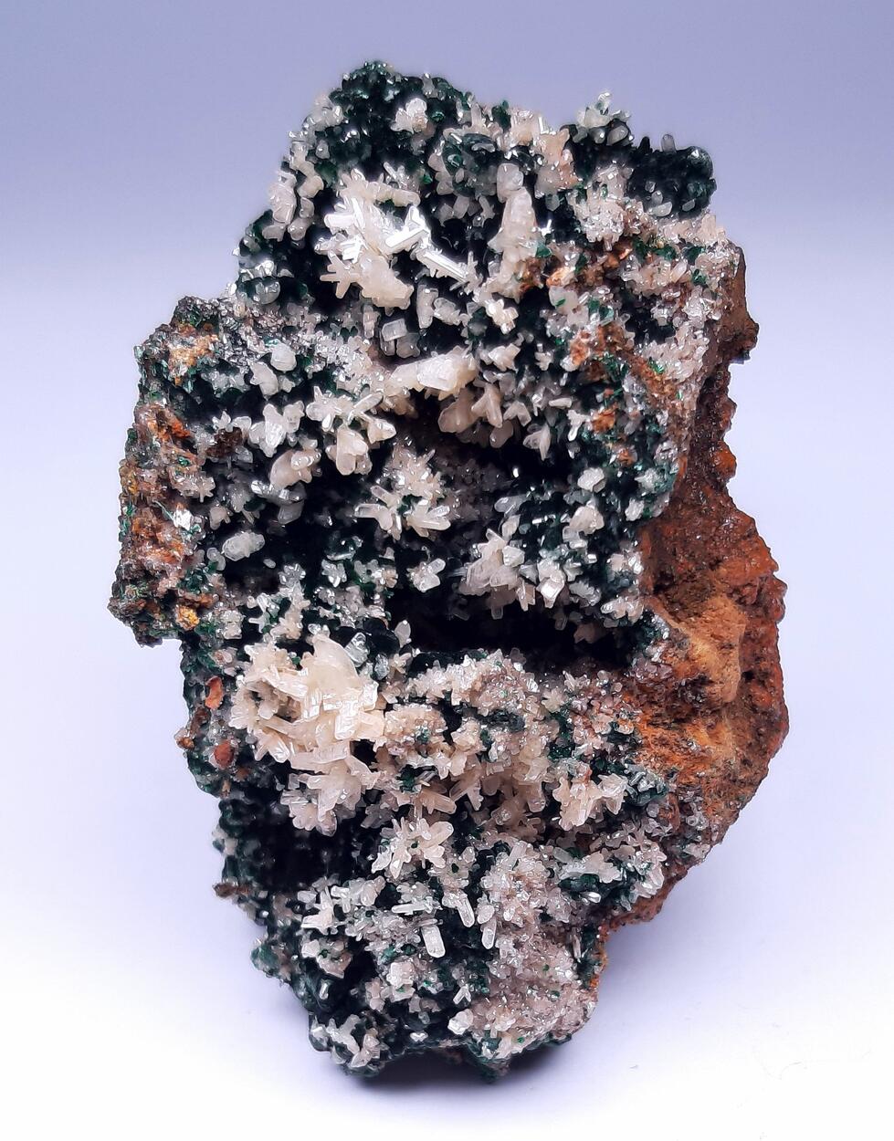 Cerussite & Malachite