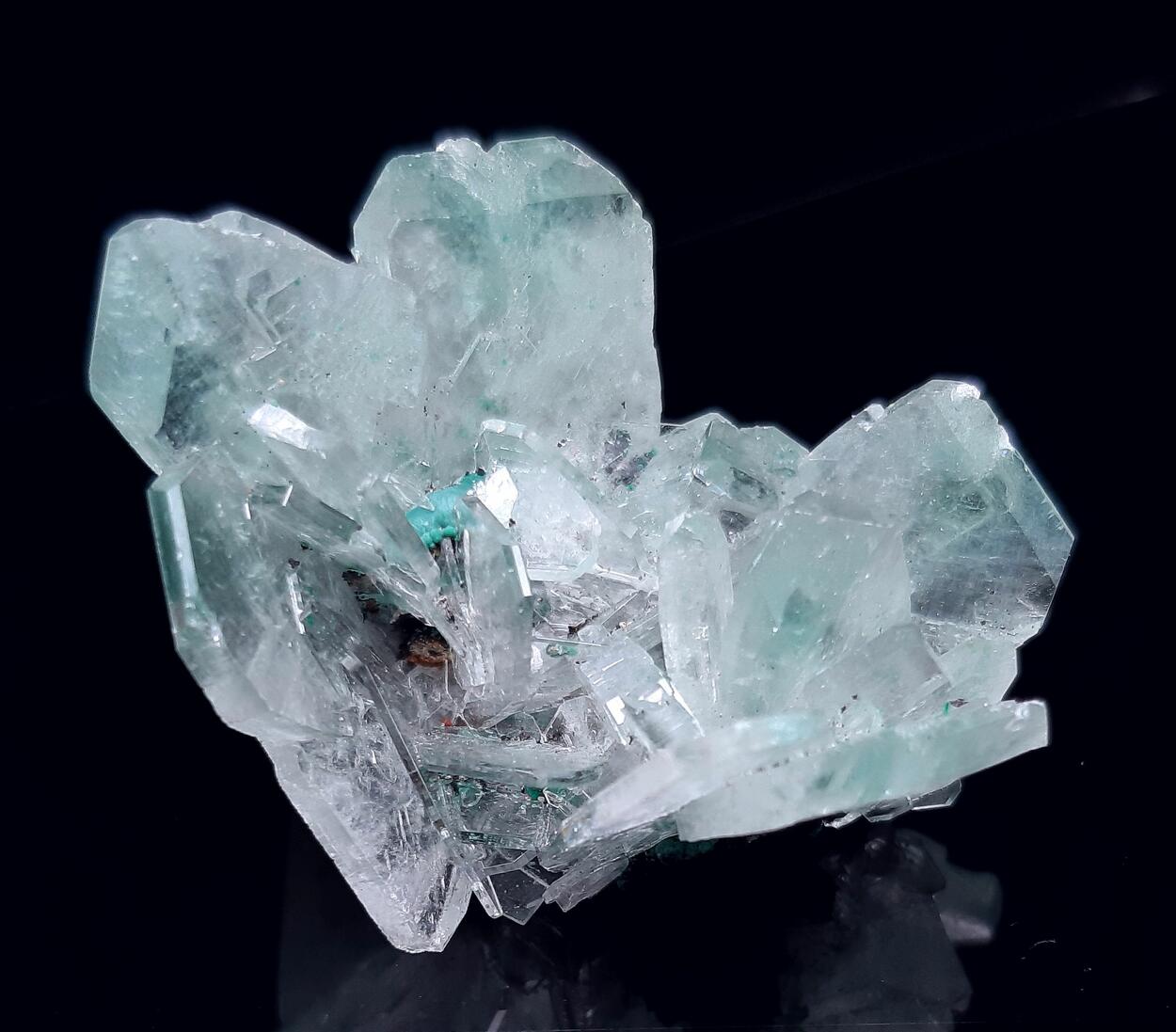 Baryte & Malachite