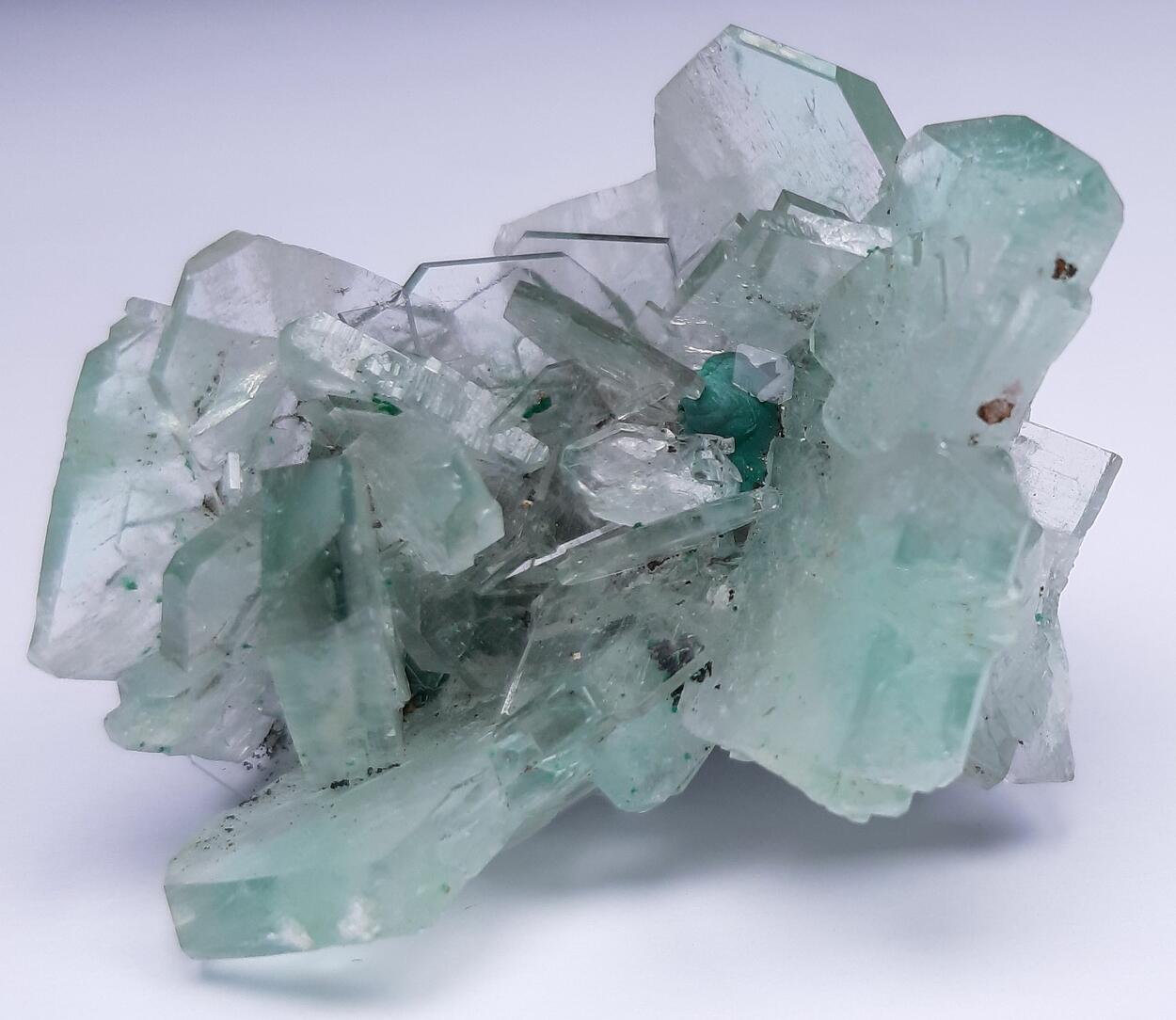 Baryte & Malachite