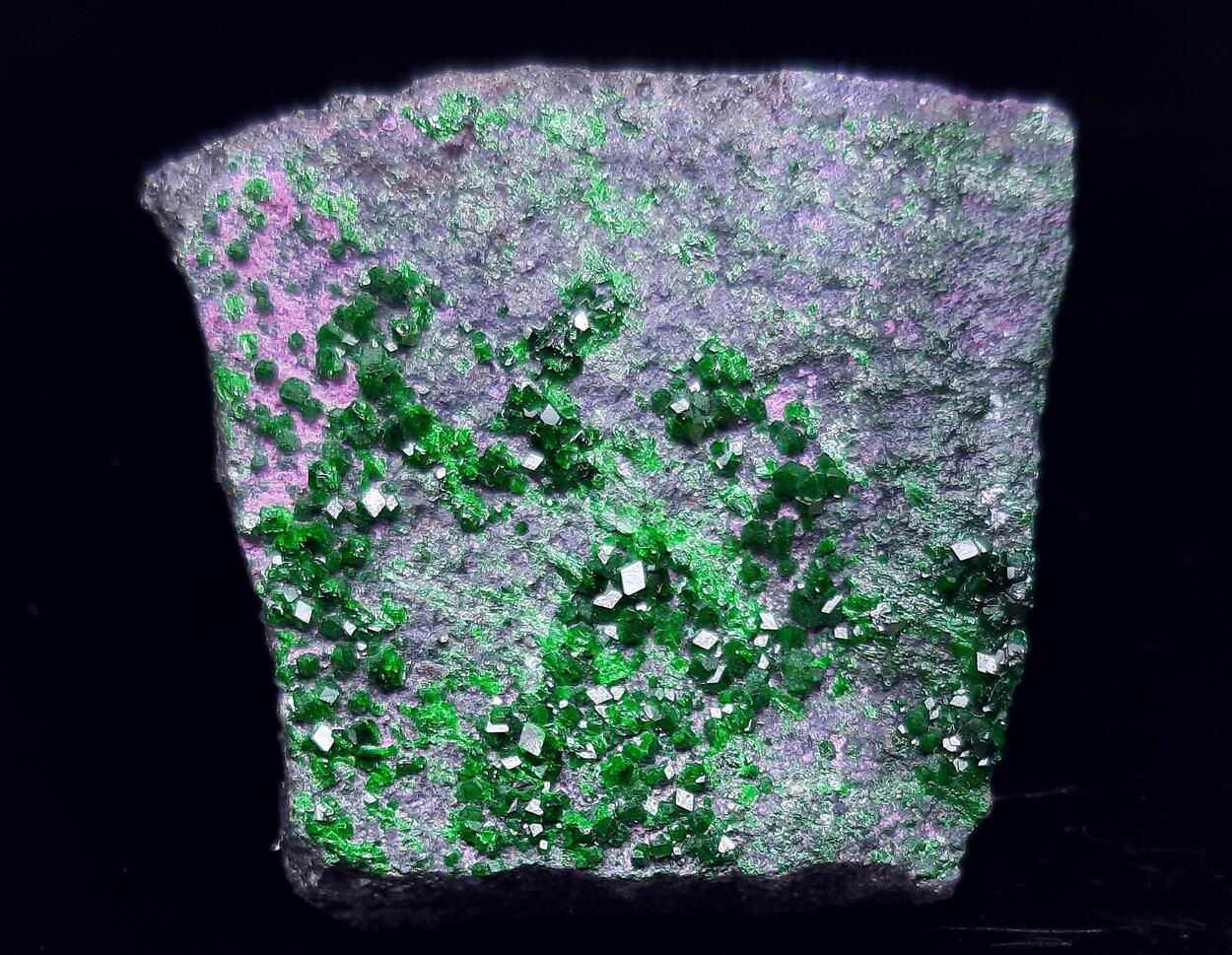 Uvarovite & Amesite